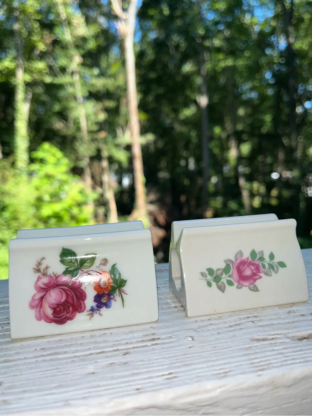 Pair of Hausmann Ges. Gesch. West Germany Porcelain Toothpaste Squeezers